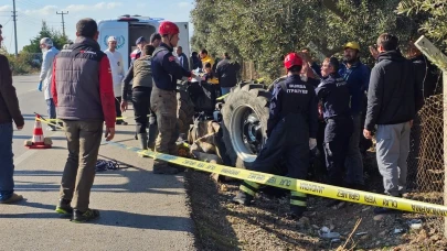 Traktörün Altında Sıkışarak Hayatını Kaybetti!